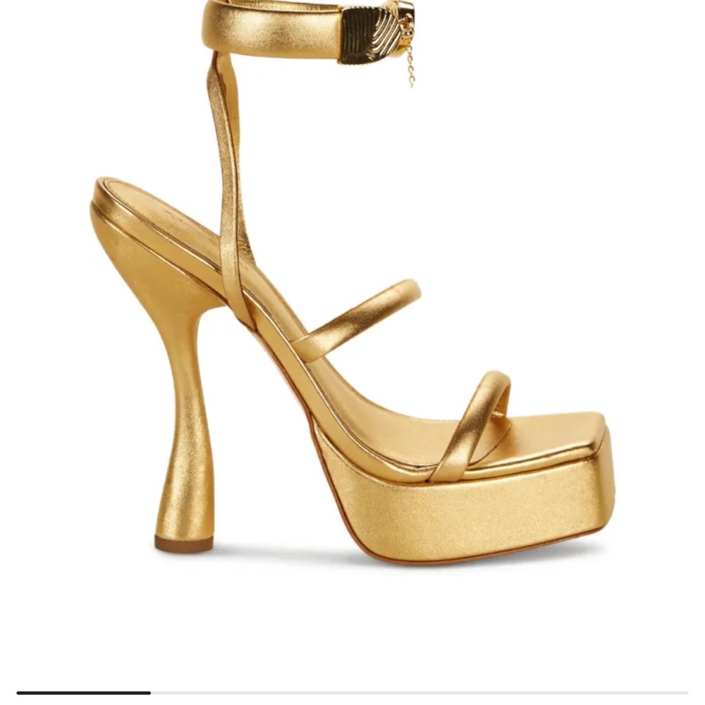 GoldCult Gaia Platform Heels 39/8.5